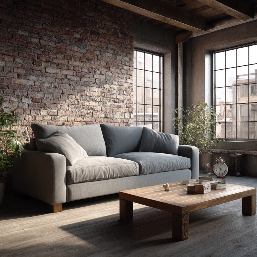 industrial farmhouse living room 40