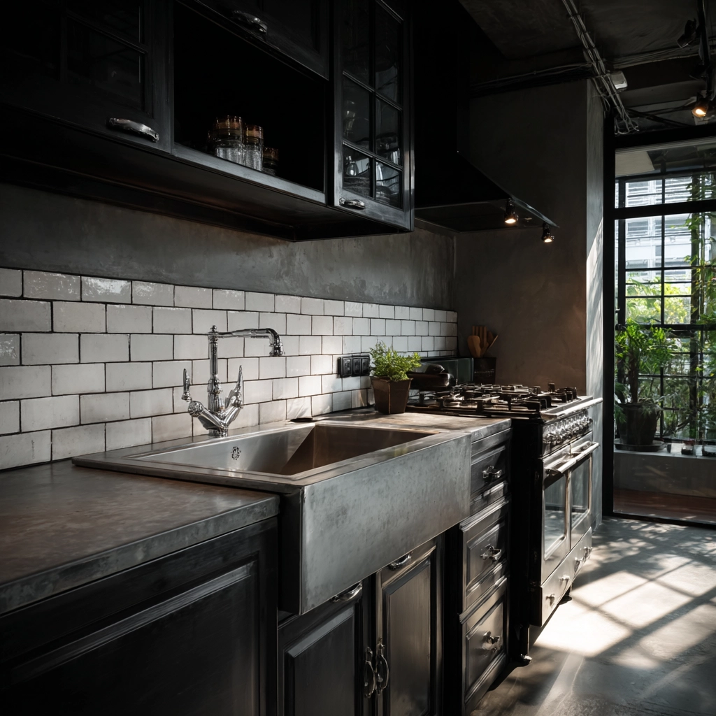 industrial kitchen ideas 44
