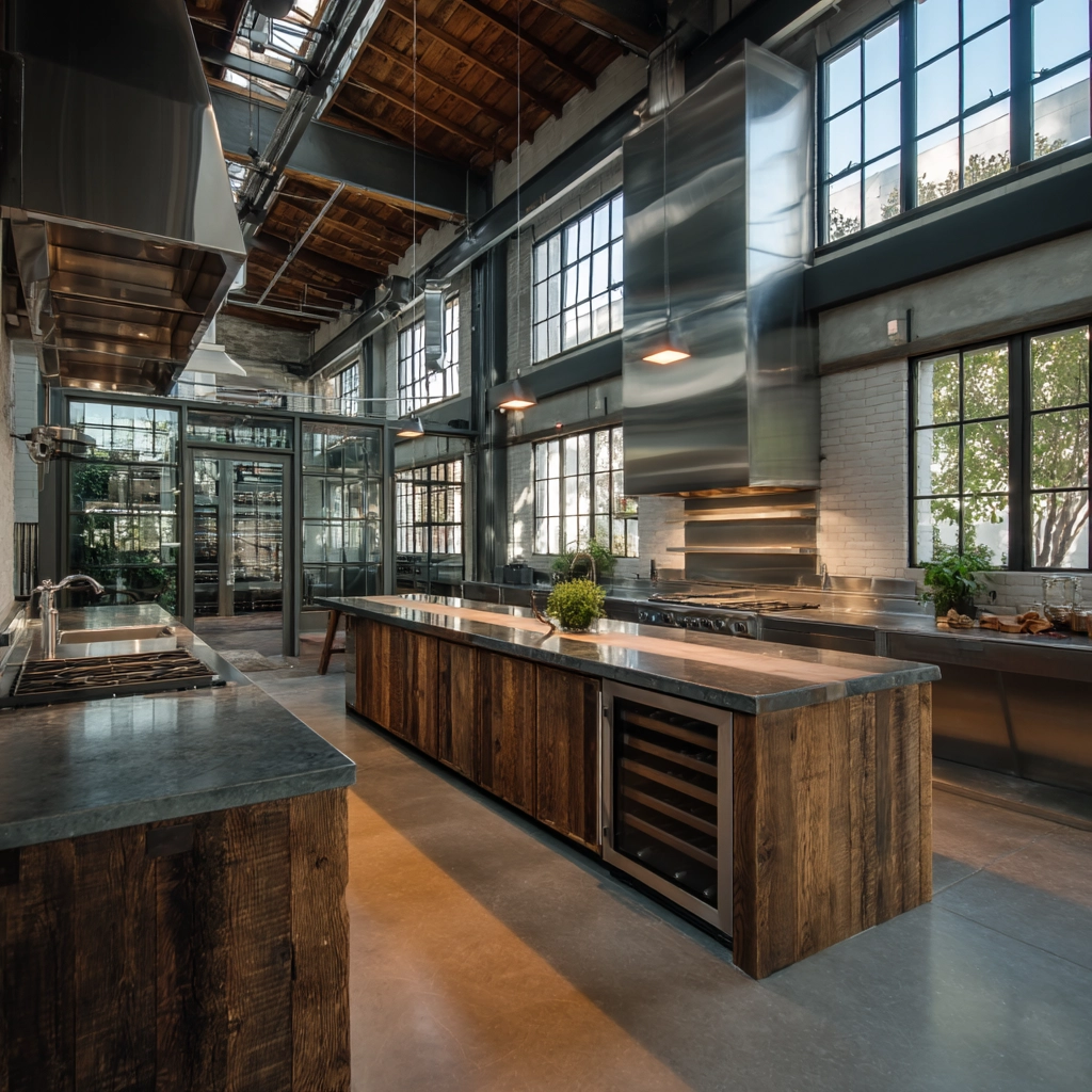 industrial kitchen ideas 55
