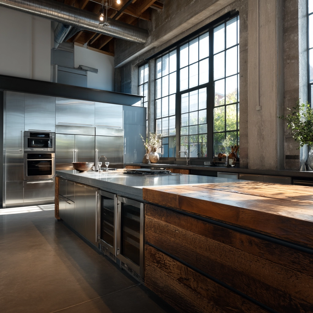 industrial kitchen ideas 56