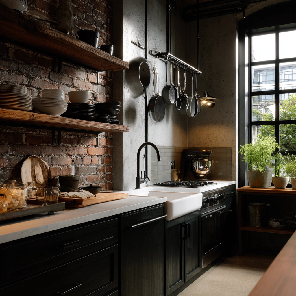 industrial kitchen ideas 60