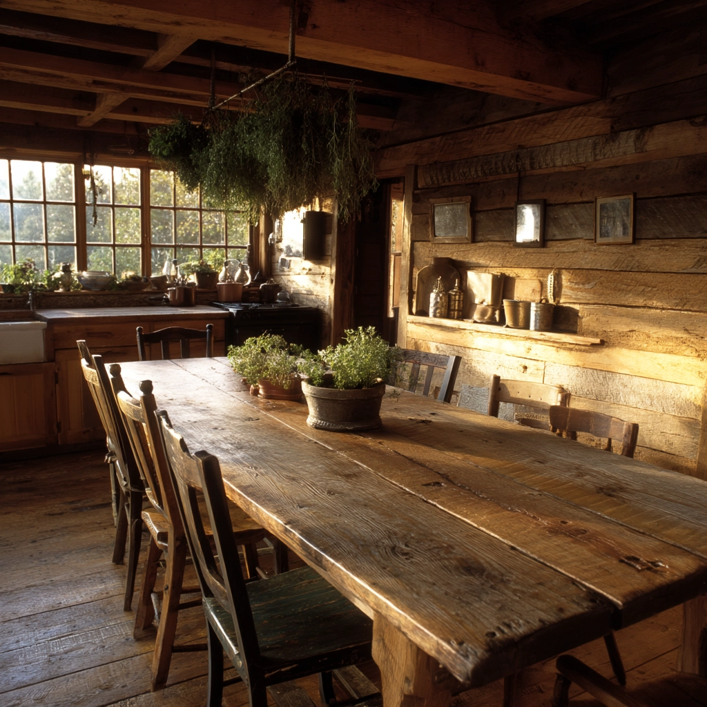 log home kitchens 39