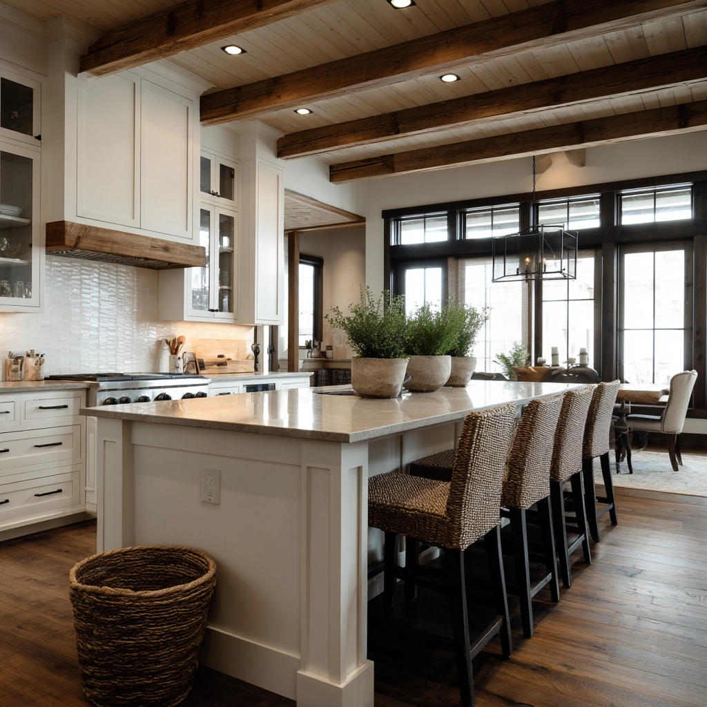log home kitchens 52
