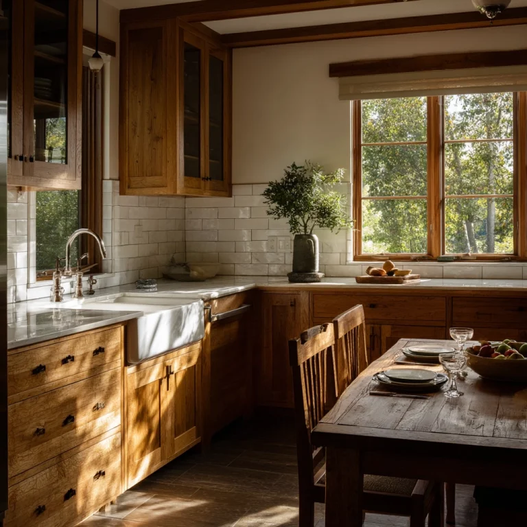 maple kitchen cabinets 1