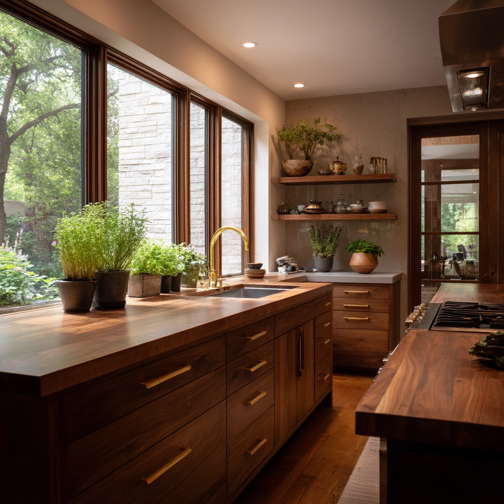 mid century modern kitchen 13