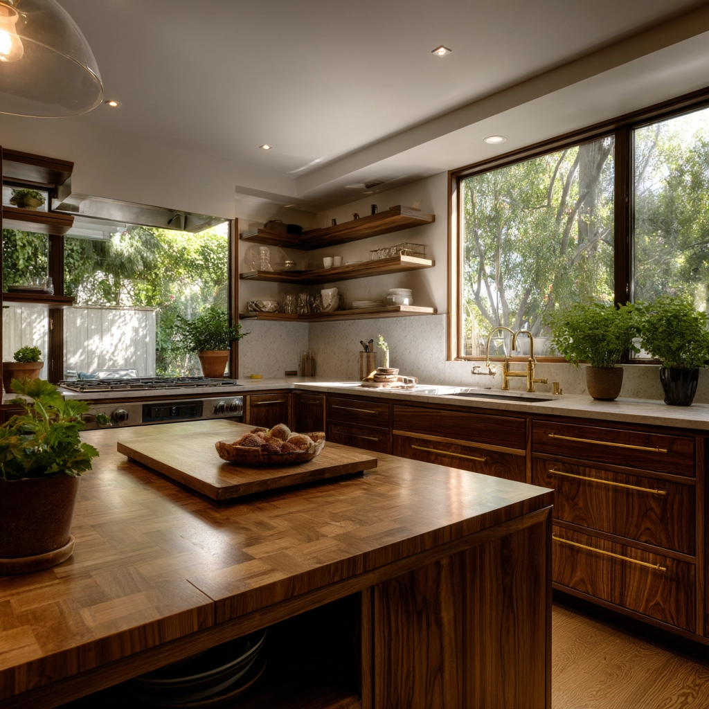 mid century modern kitchen 14