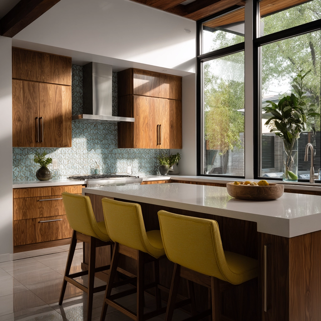 mid century modern kitchen 3