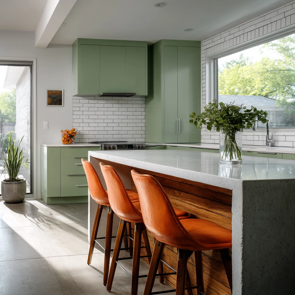mid century modern kitchen 30