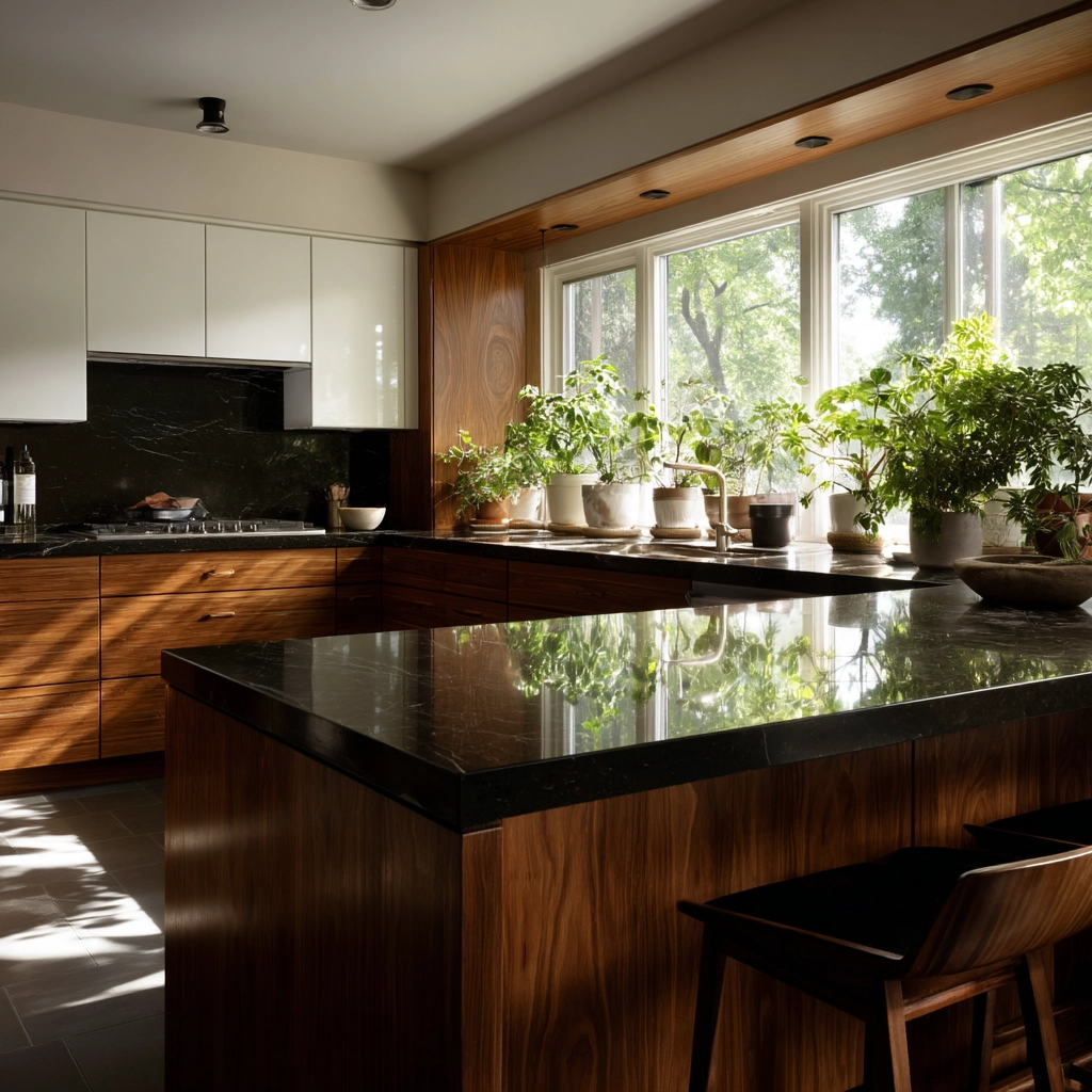 mid century modern kitchen 35