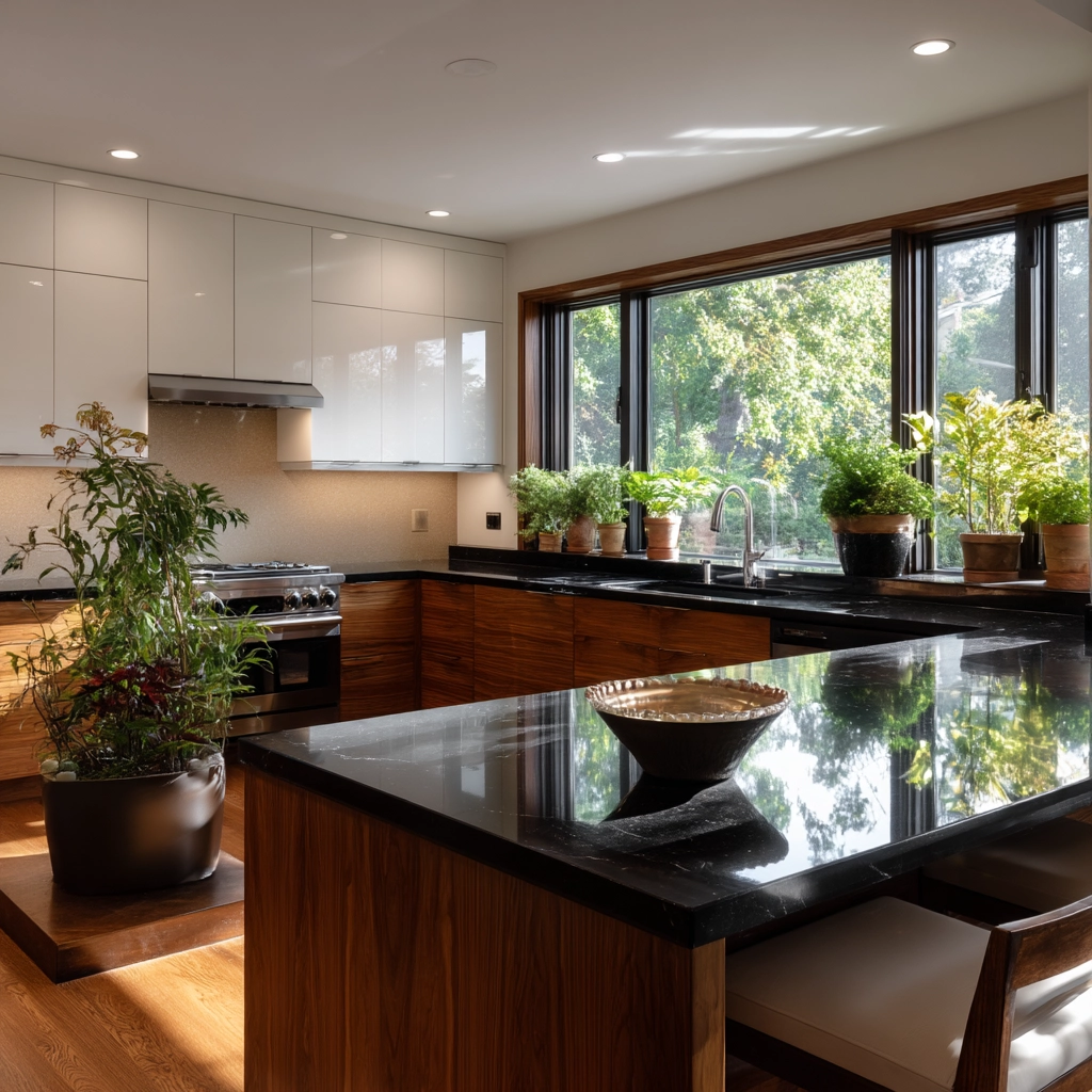 mid century modern kitchen 36