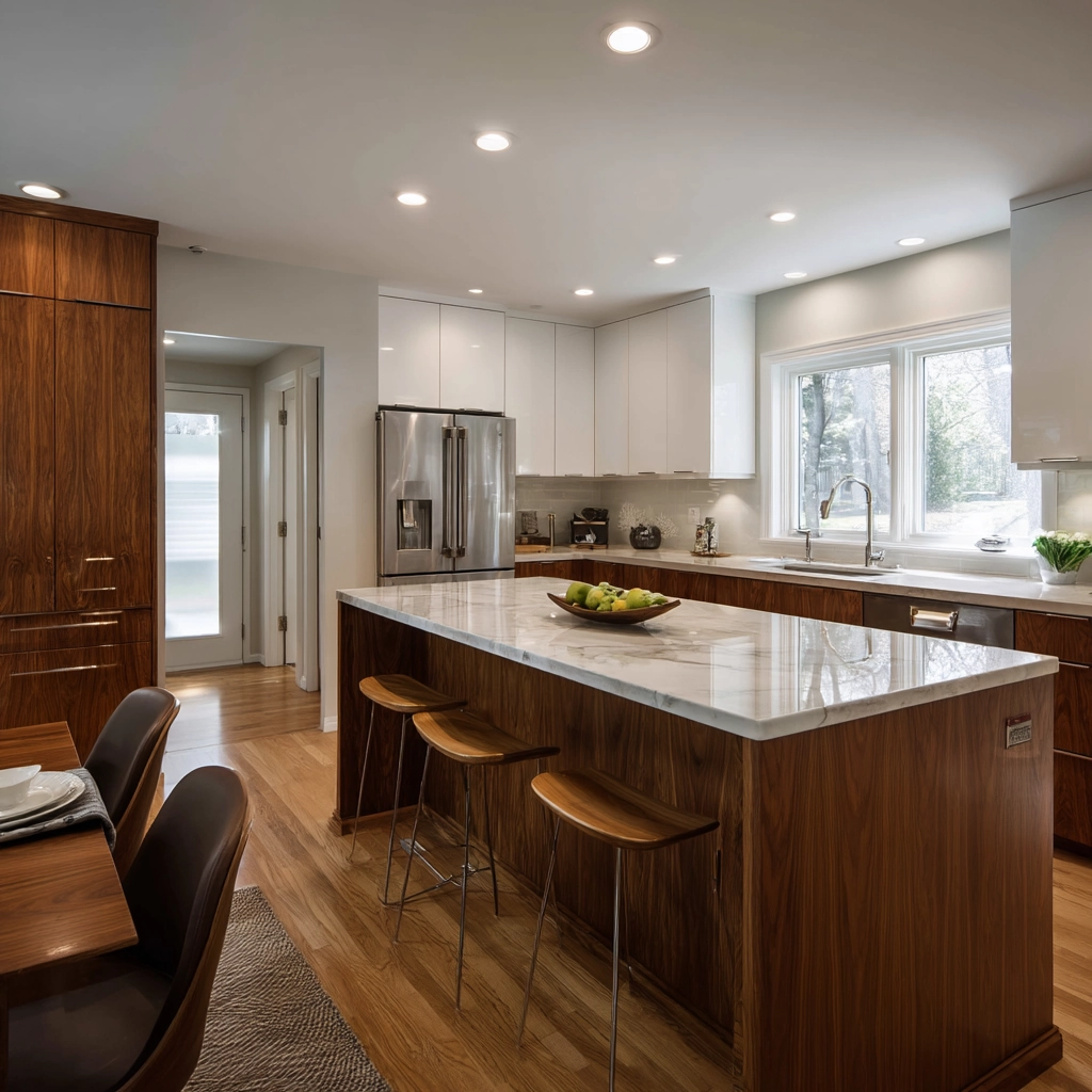 mid century modern kitchen 58