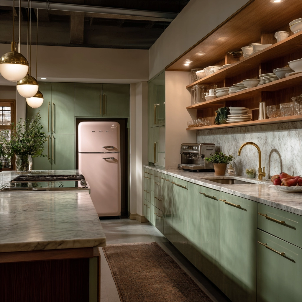 mid century modern kitchen 7