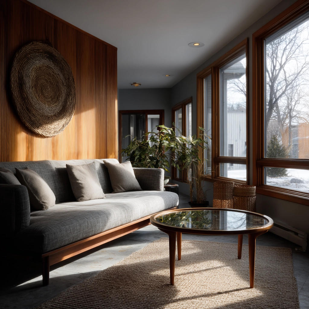 mid century modern living room 26