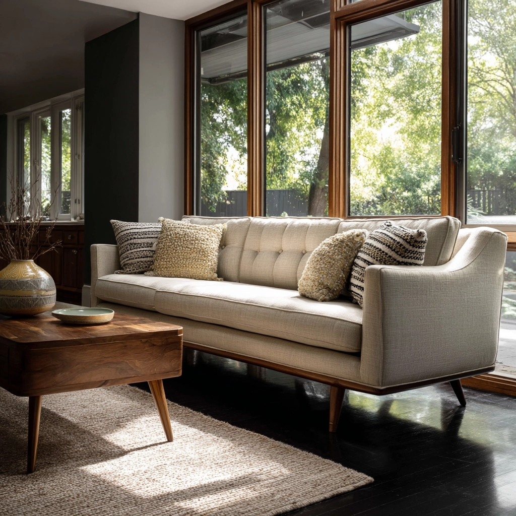 mid century modern living room 41