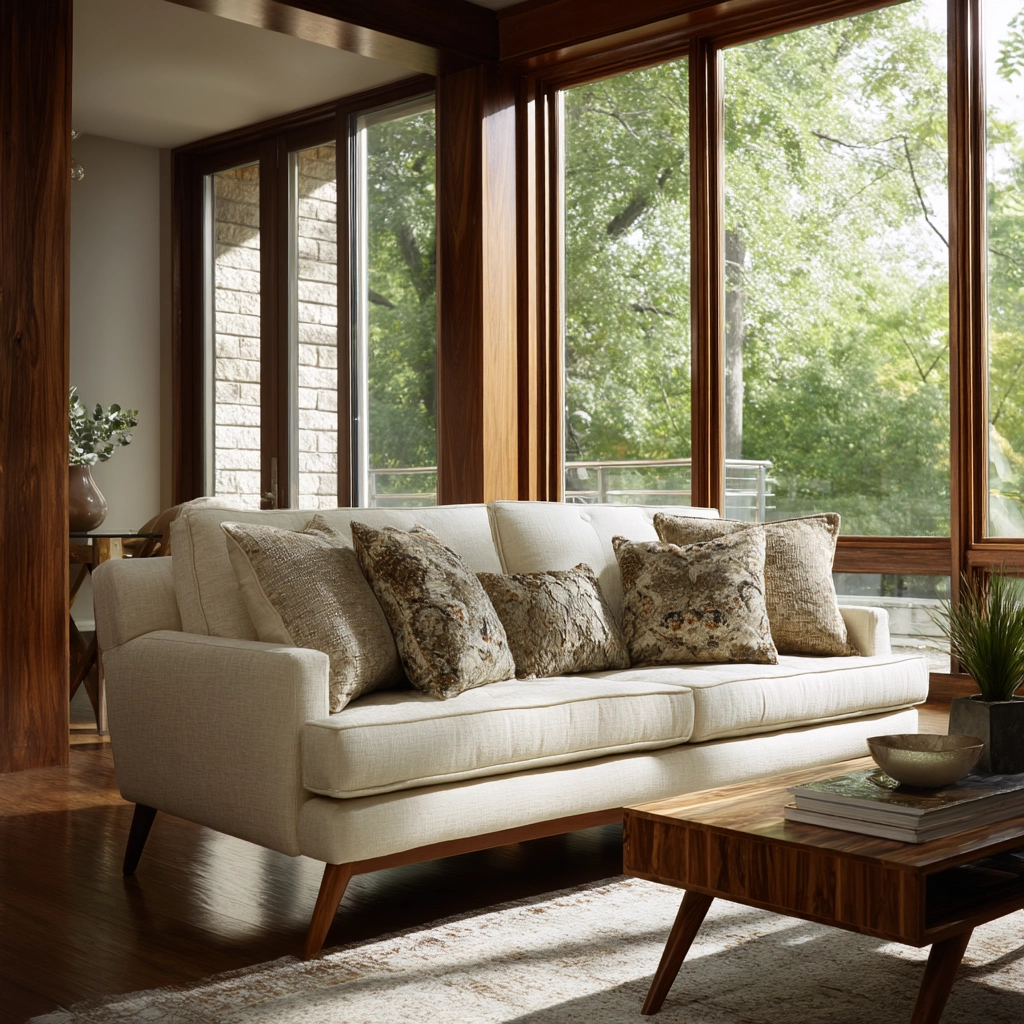 mid century modern living room 43