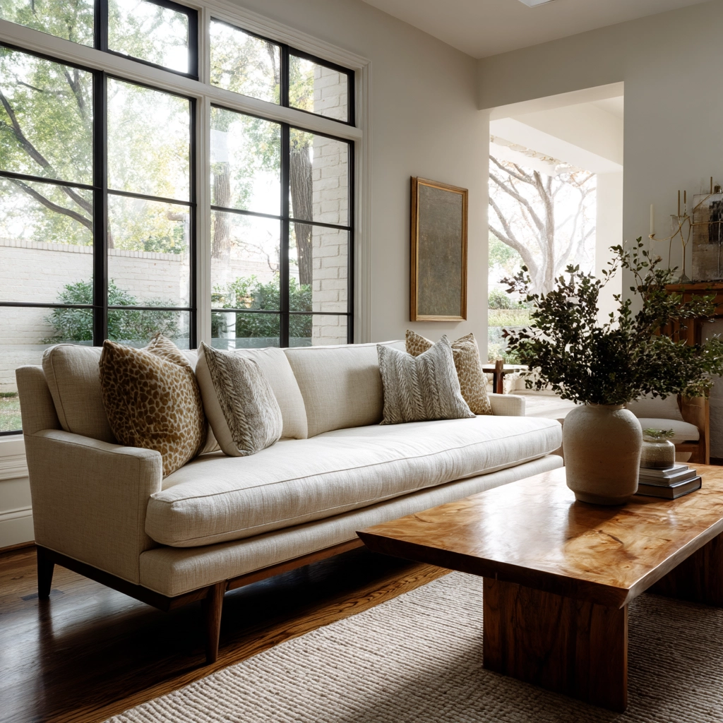 mid century modern living room 44