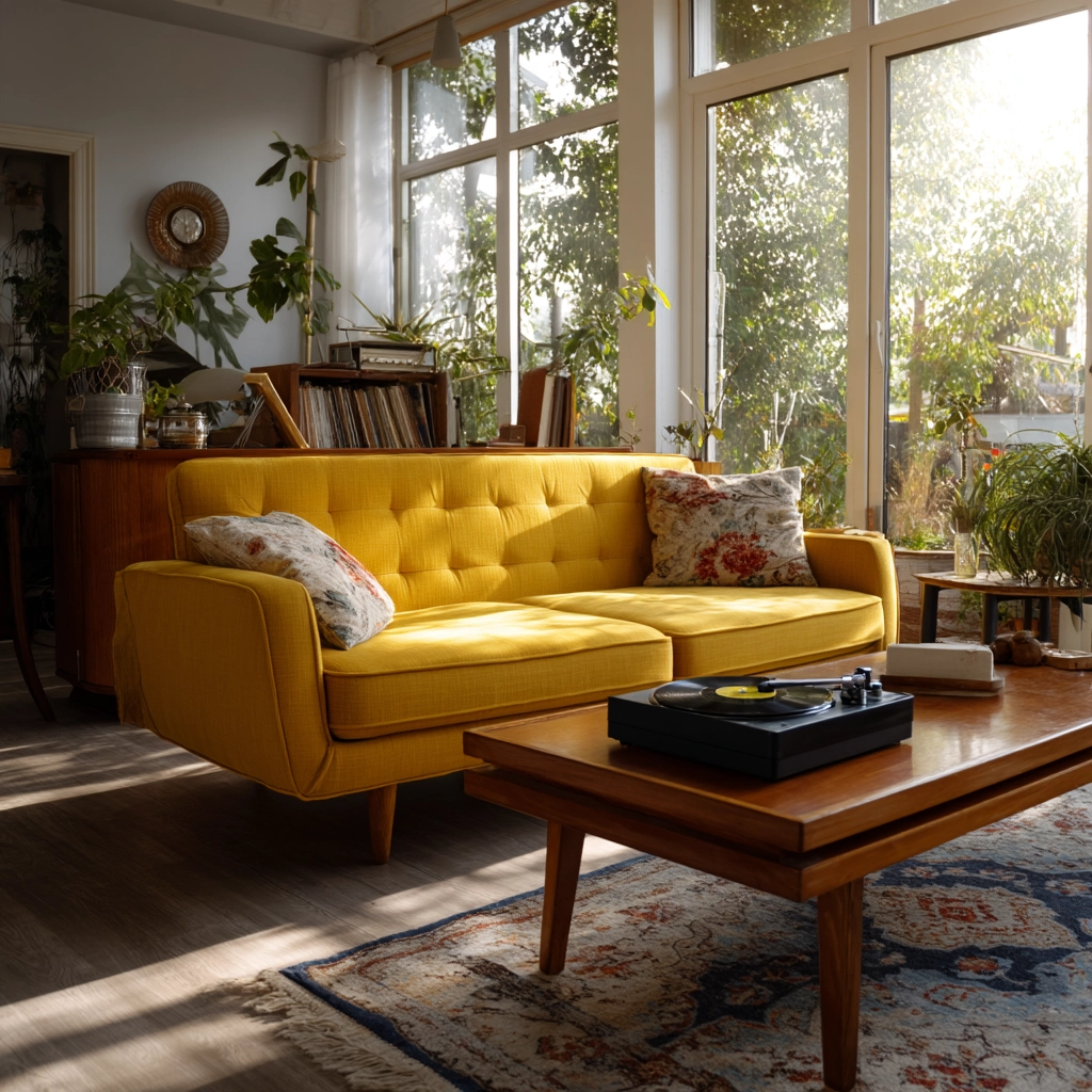 mid century modern living room 45