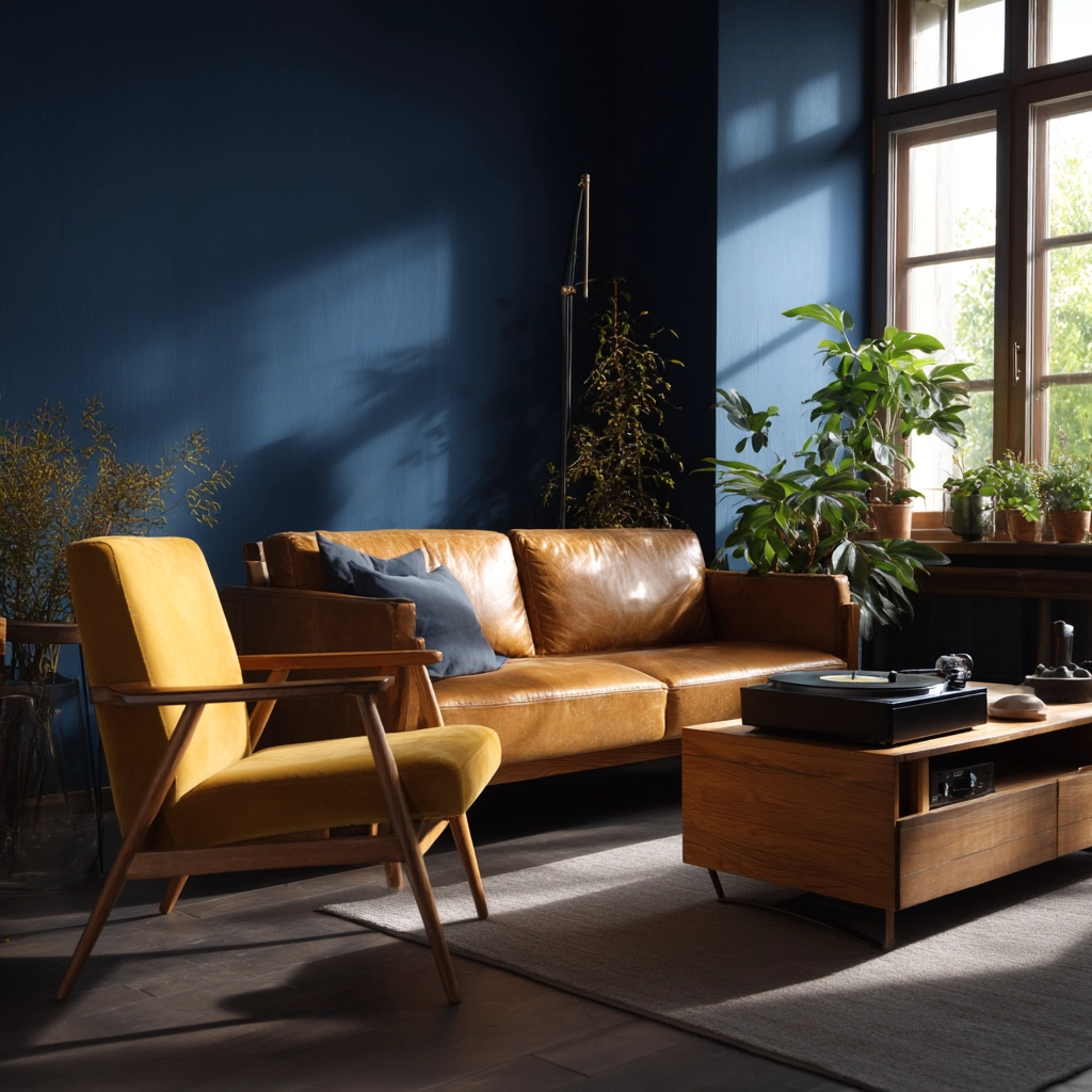 mid century modern living room 5