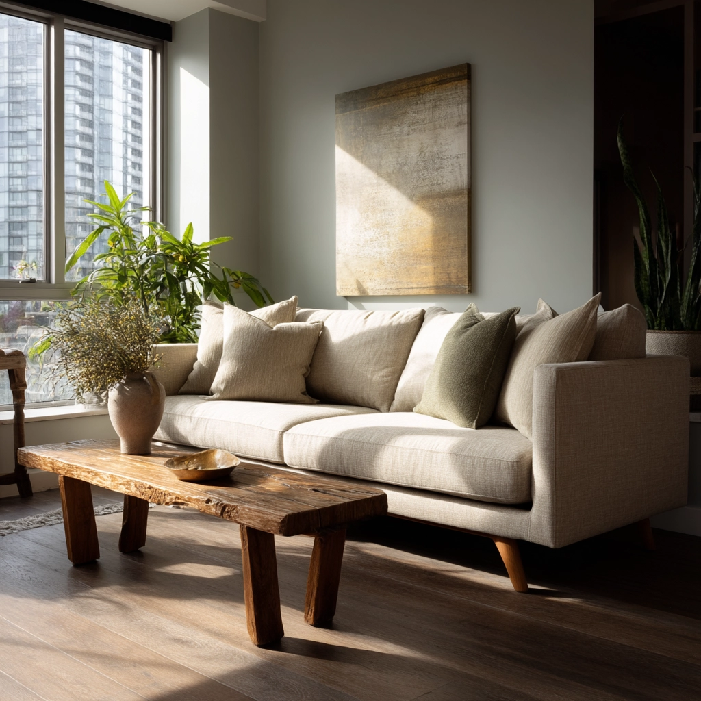 mid century modern living room 55