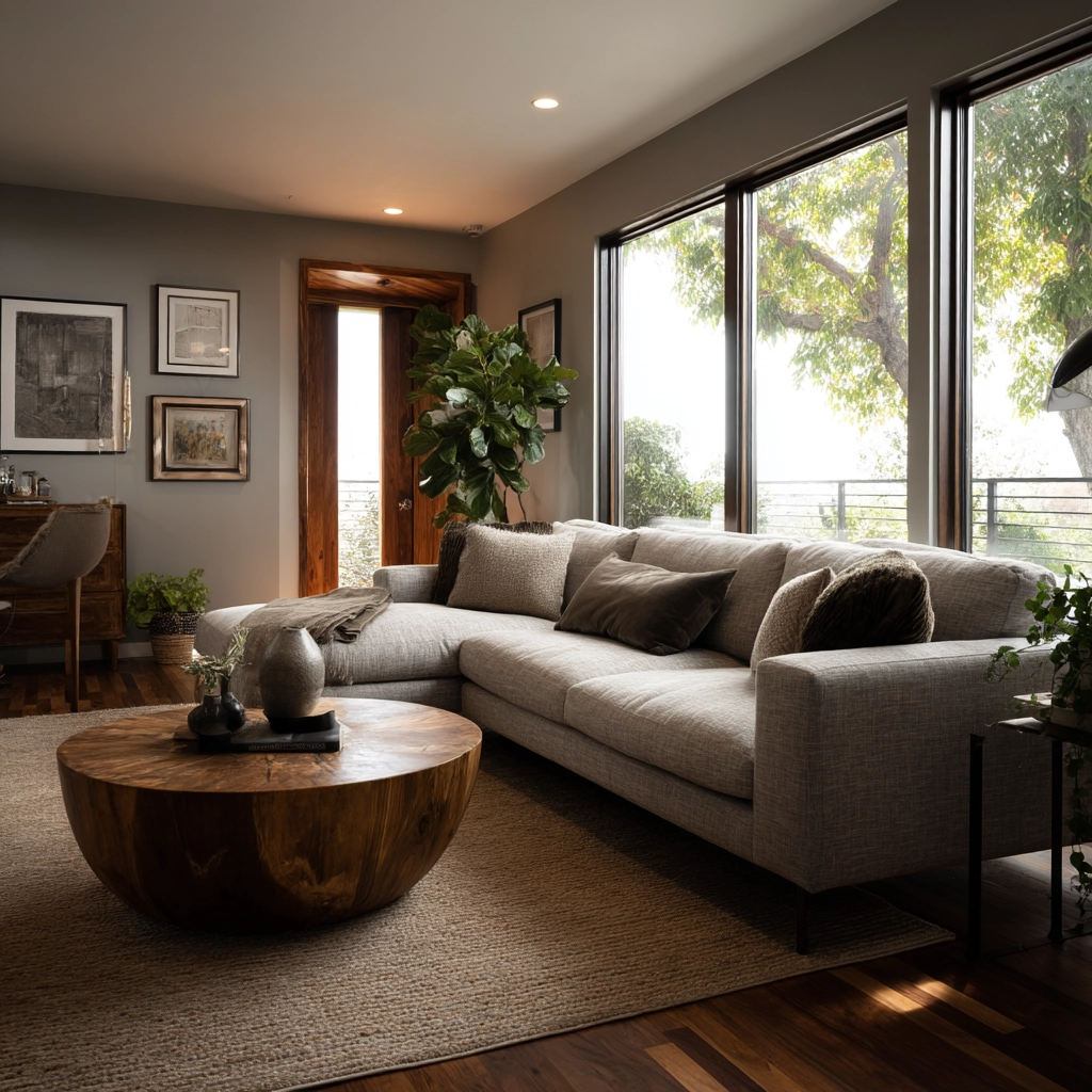 mid century modern living room 58