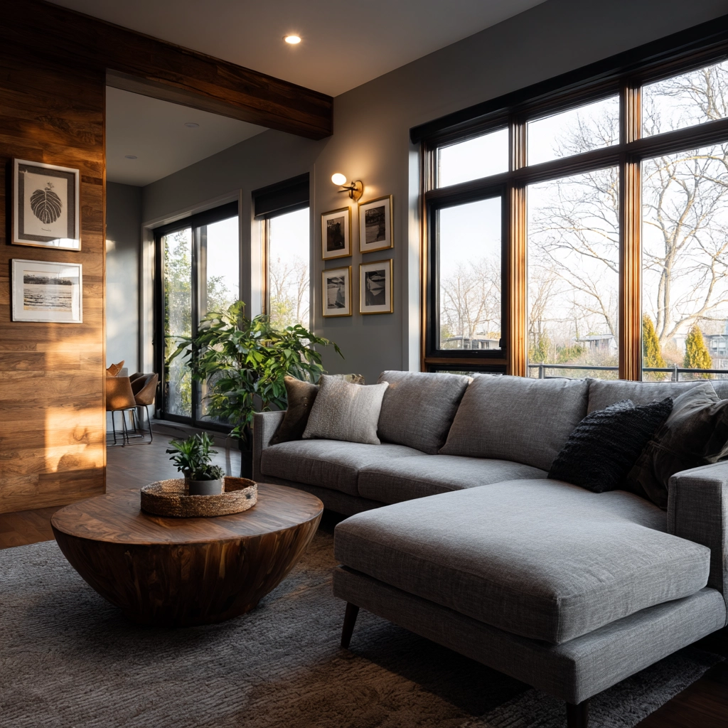 mid century modern living room 60