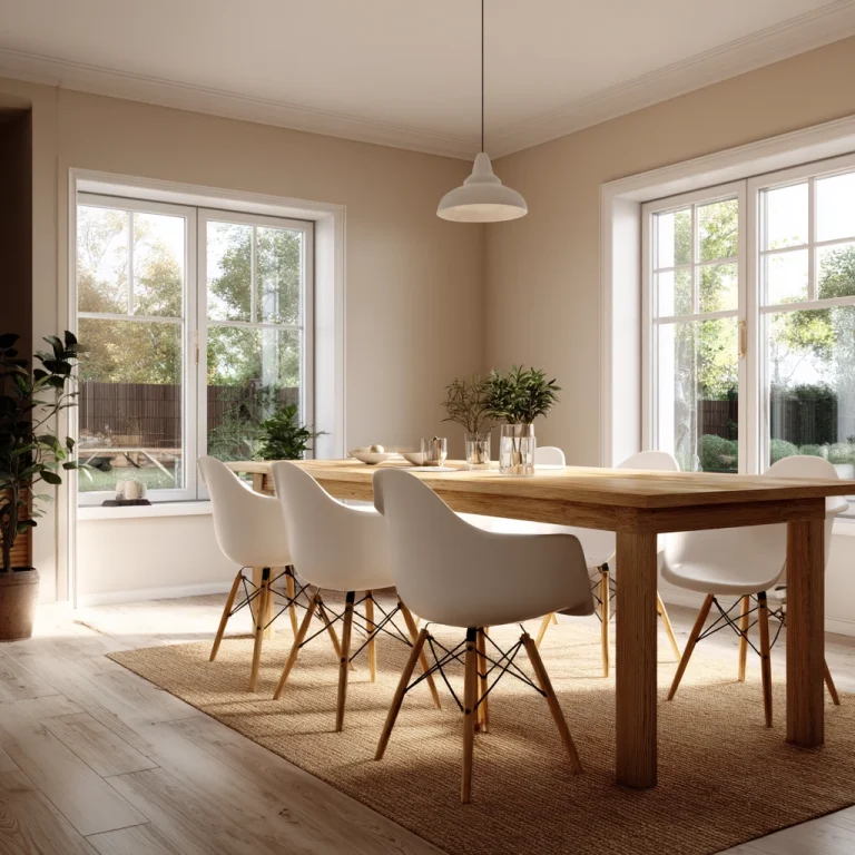 minimalistic dining room 1
