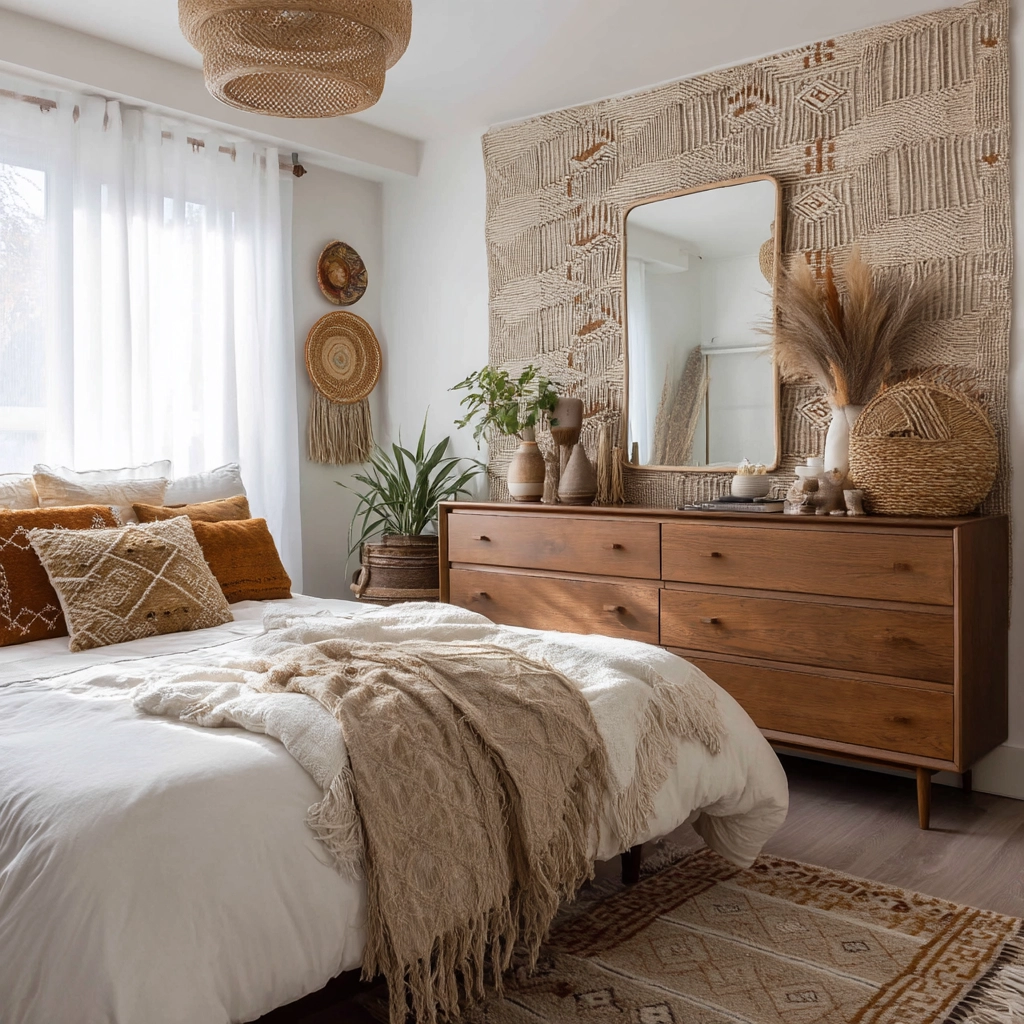 modern boho bedroom ideas 26