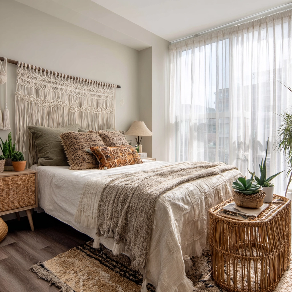 modern boho bedroom ideas 3