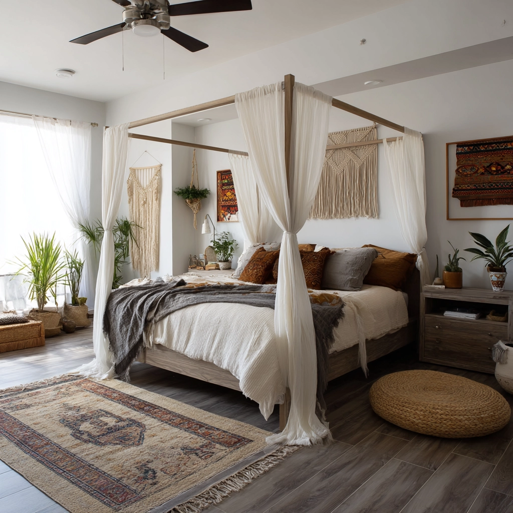 modern boho bedroom ideas 36