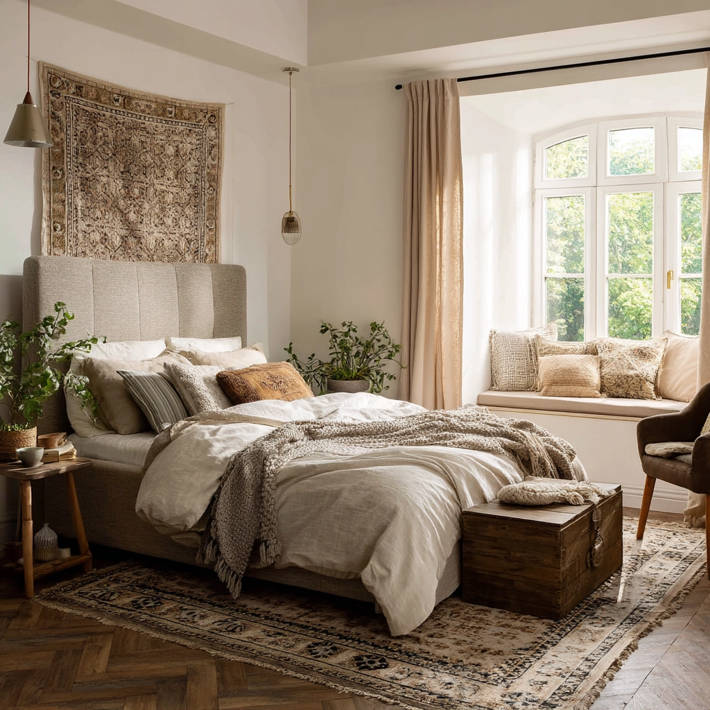 modern boho bedroom ideas 37