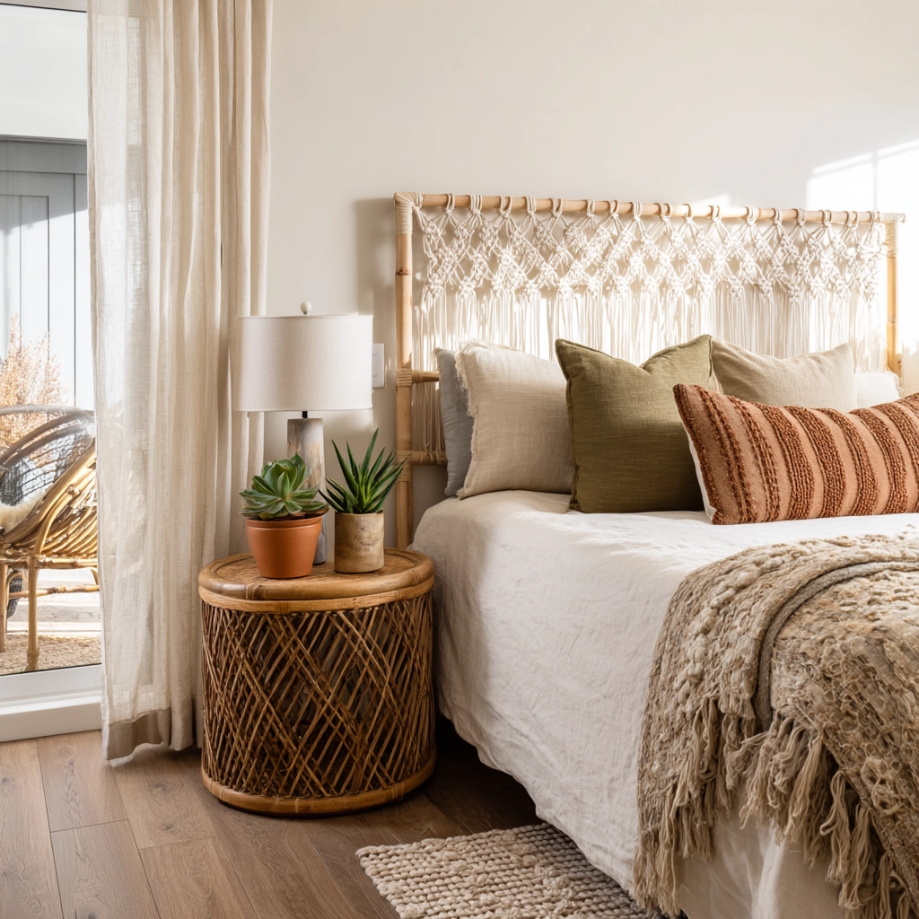 modern boho bedroom ideas 4