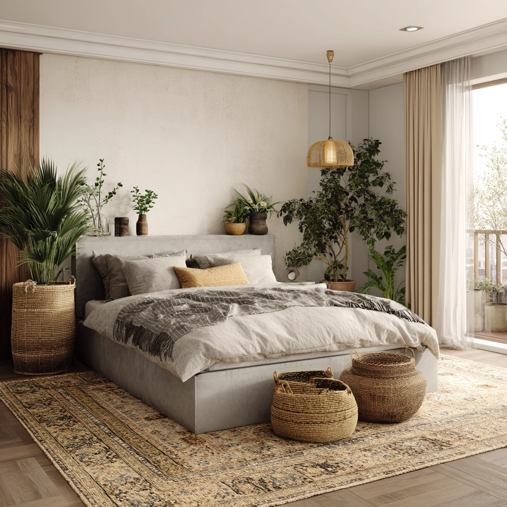 modern boho bedroom ideas 47