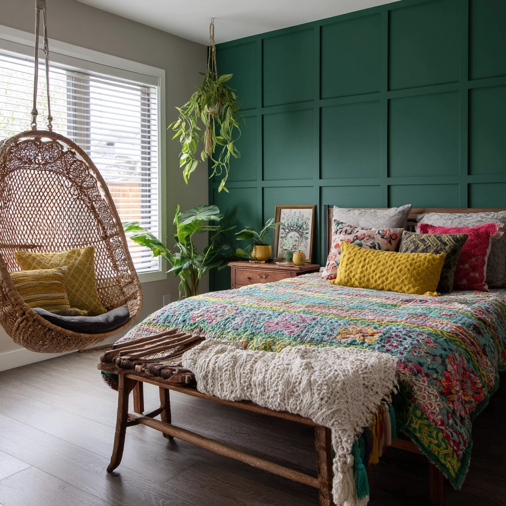 modern boho bedroom ideas 49