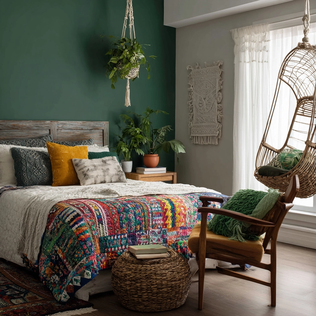 modern boho bedroom ideas 52