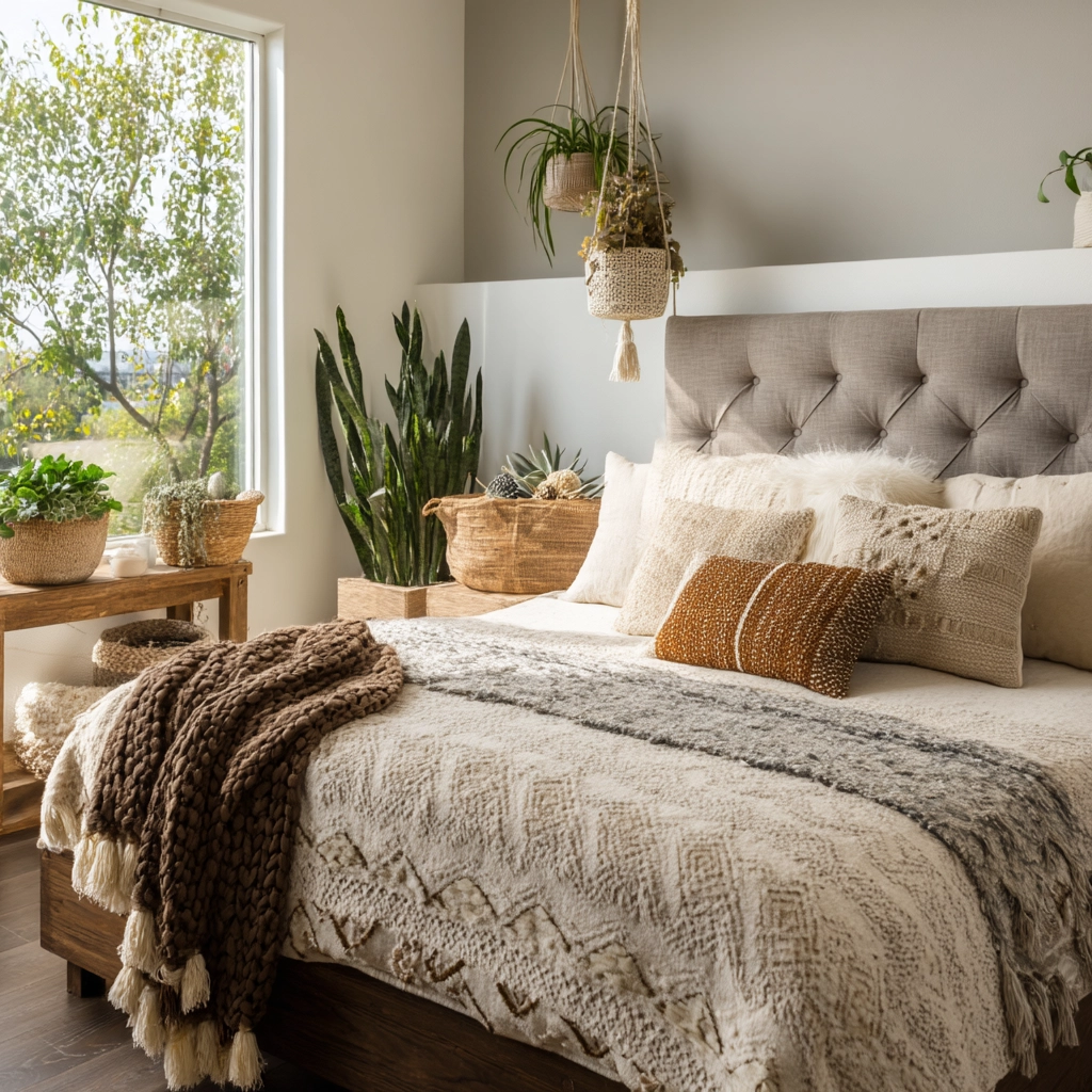 modern boho bedroom ideas 59