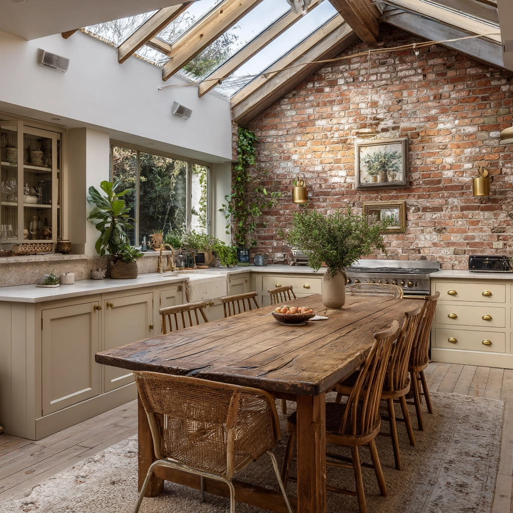 modern boho kitchen 26