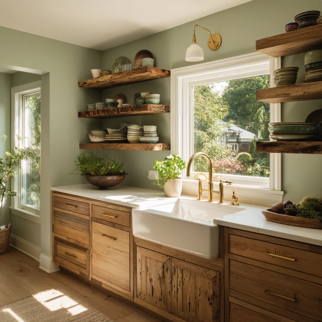 modern boho kitchen 3