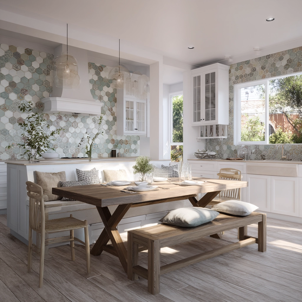 modern boho kitchen 40