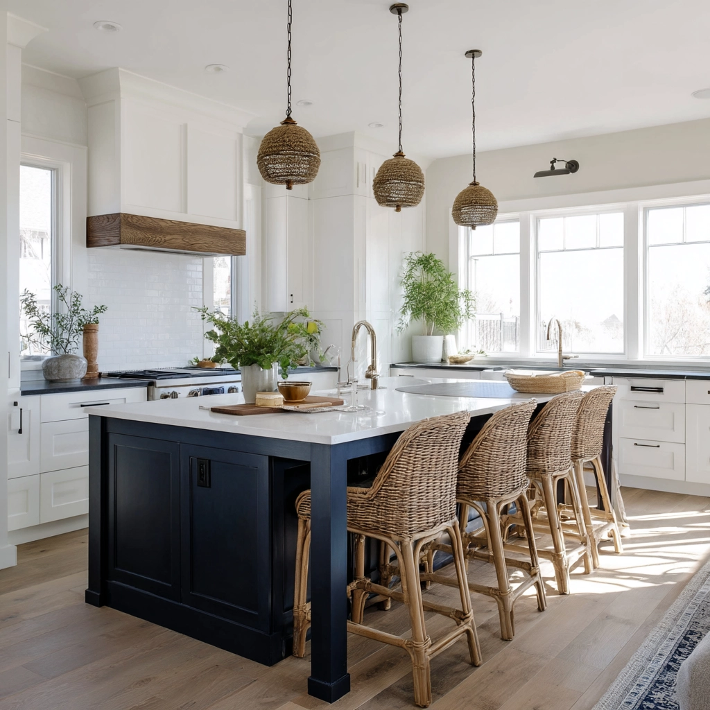 modern boho kitchen 50