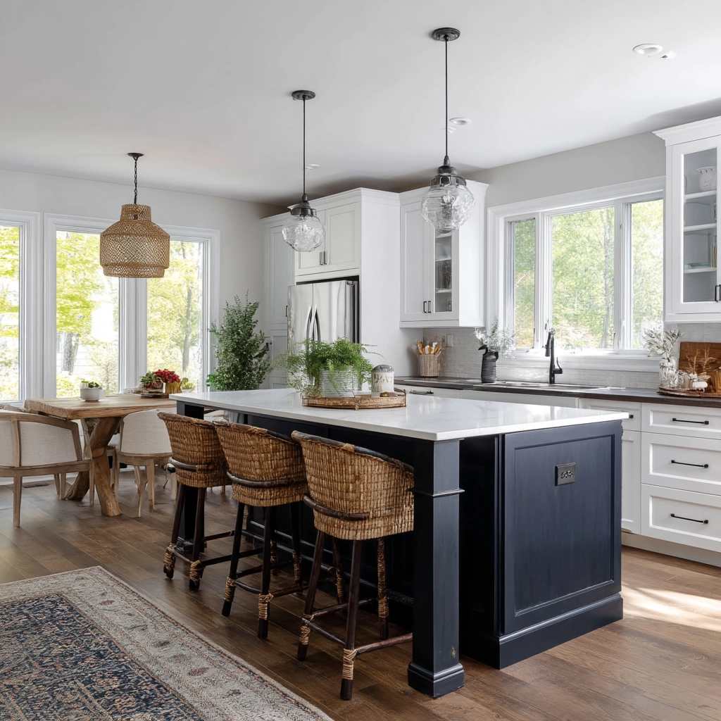 modern boho kitchen 51