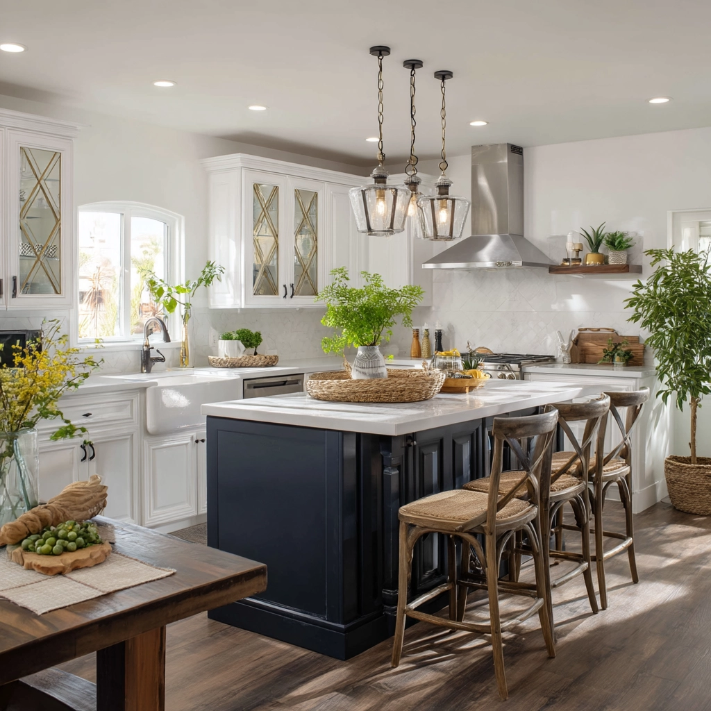 modern boho kitchen 52
