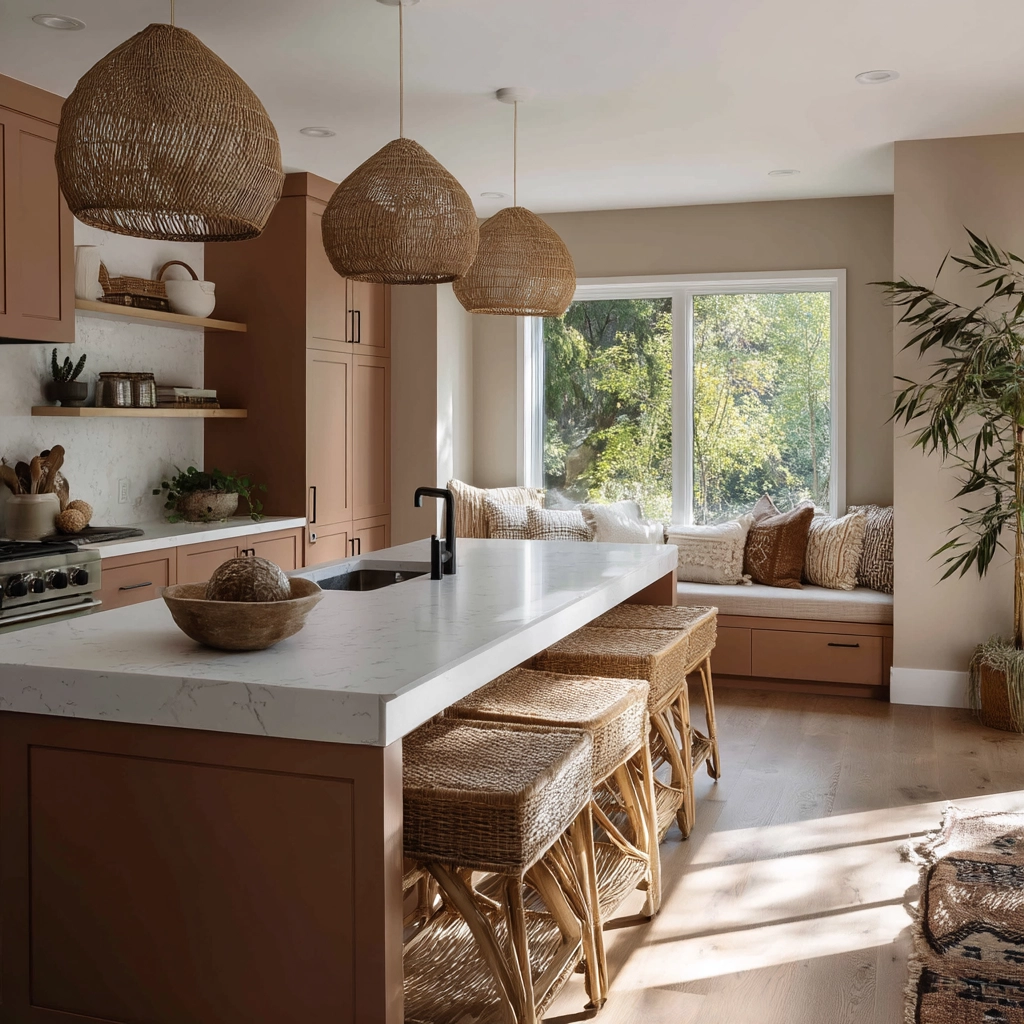 modern boho kitchen 6