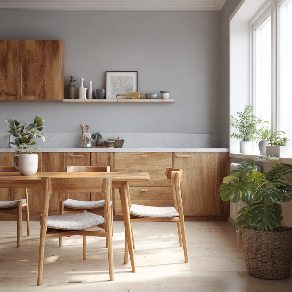 modern boho kitchen 60