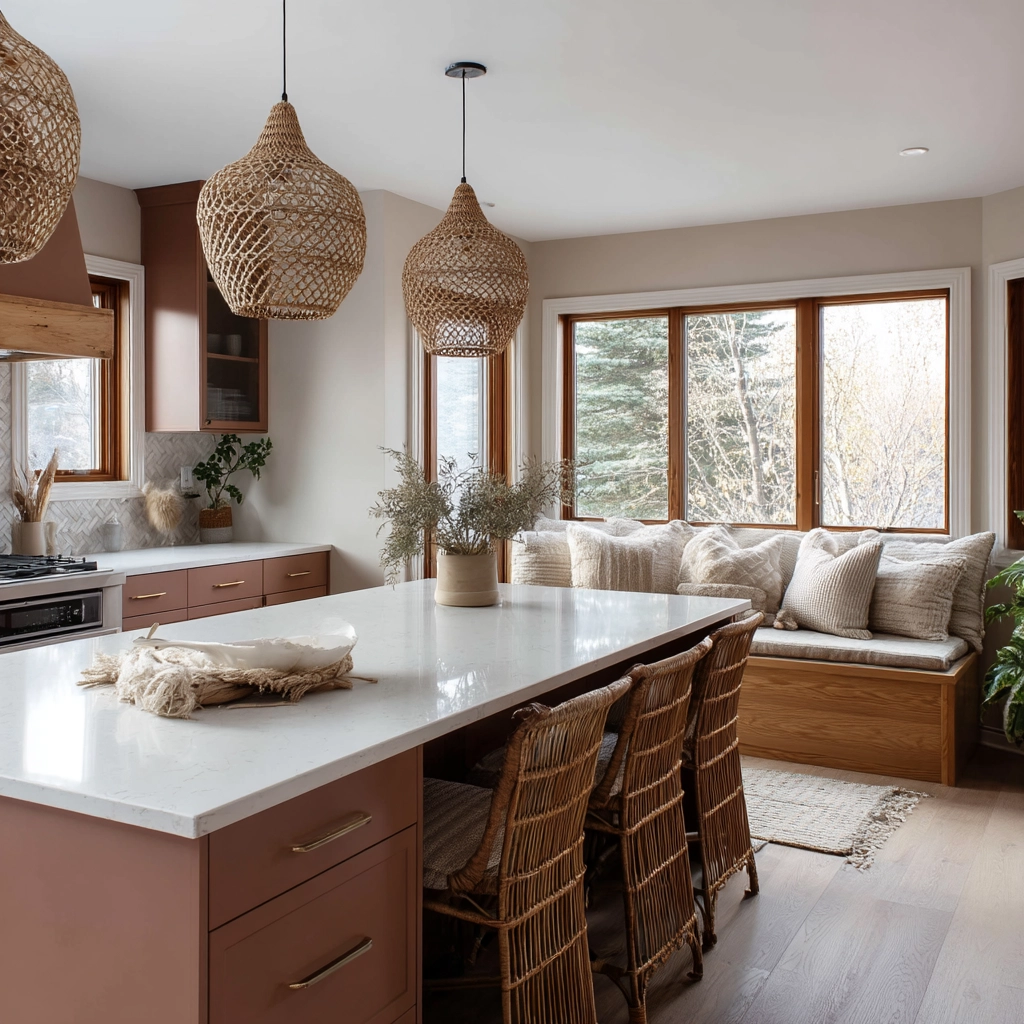 modern boho kitchen 7