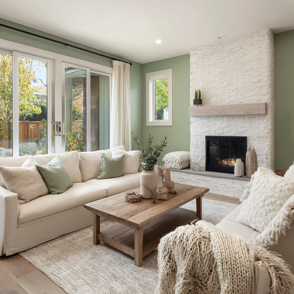modern farmhouse living room ideas 17