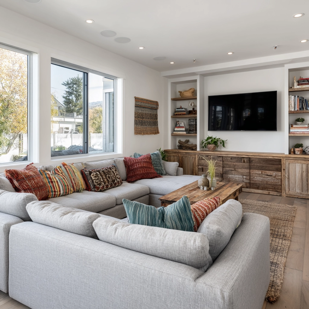 modern farmhouse living room ideas 28