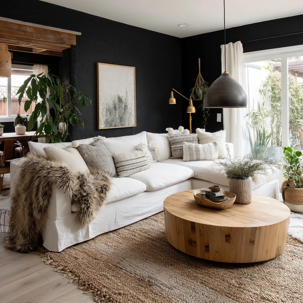 modern farmhouse living room ideas 29