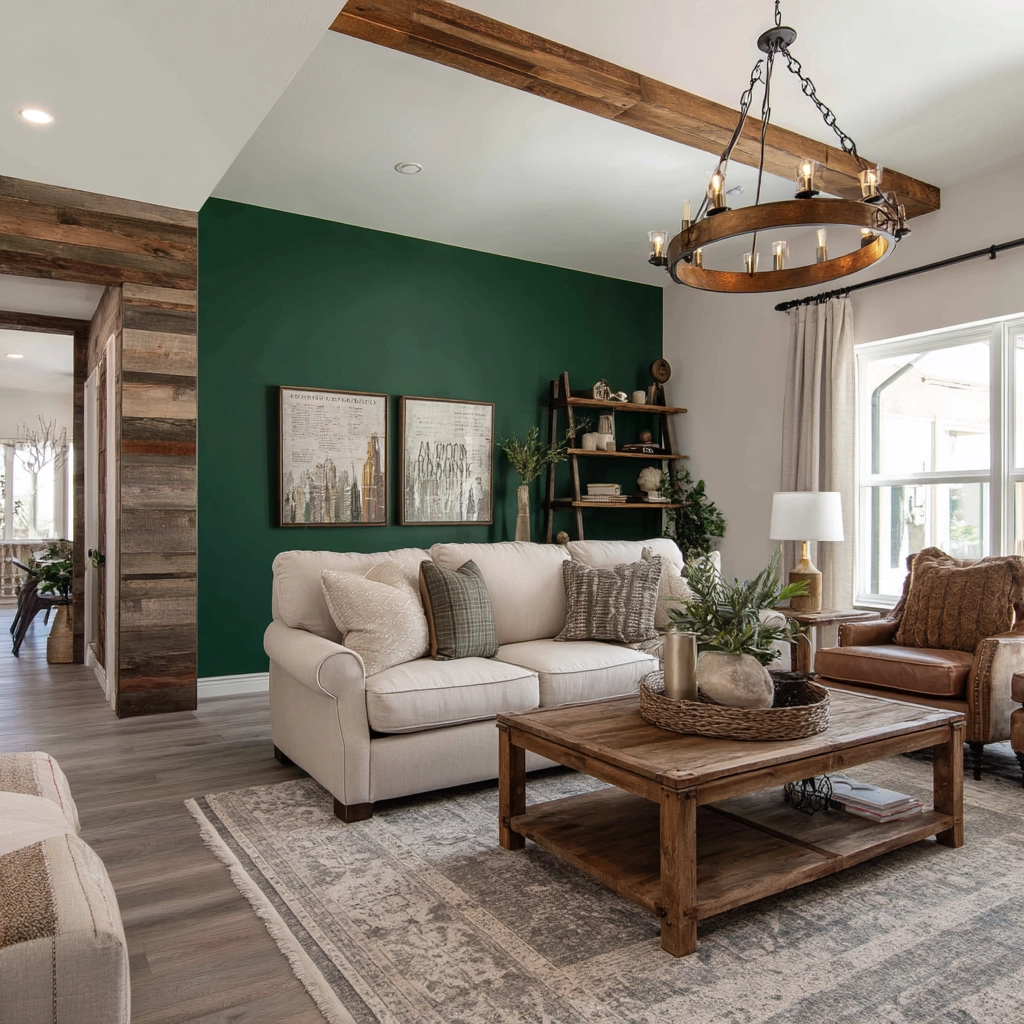 modern farmhouse living room ideas 48