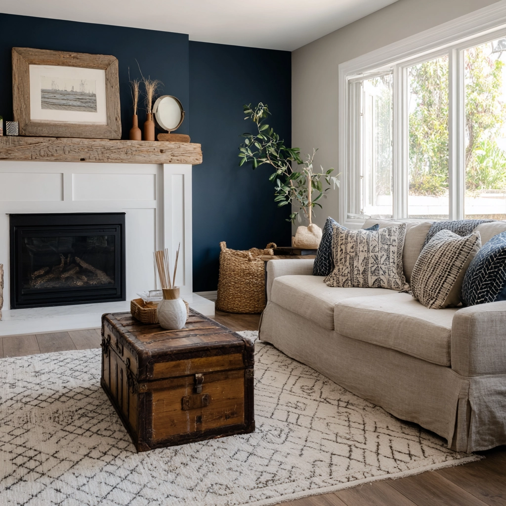 modern farmhouse living room ideas 8