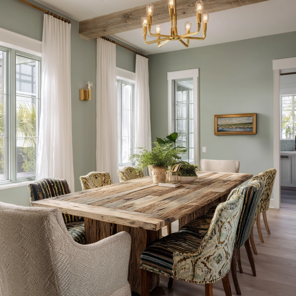 modern vintage dining room 2